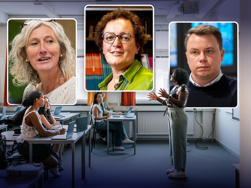 Schooldirecteurs Linda De Dobbeleer, Cathy De Raes en Hobie Dujardin vertellen hoe zij ontspoord gedrag op hun school aanpakten.