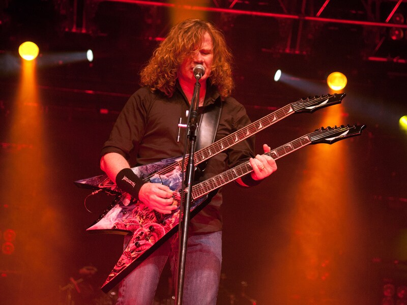 Dave Mustaine steekt zijn voorkeur voor de Republikeinen niet onder stoelen of banken.