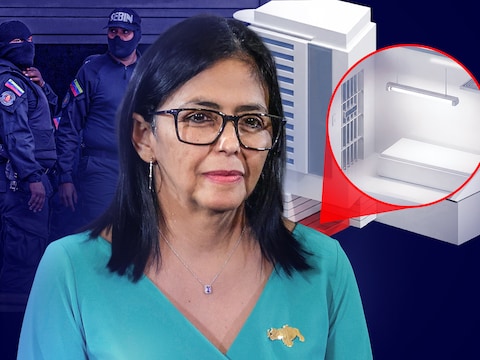 Als vicepresident was Delcy Rodríguez verantwoordelijk voor de geheime politie.