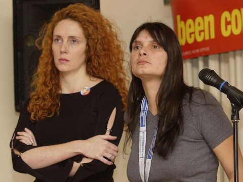Rebekah Brooks en Sara Payne ijverden voor strengere pedofiliewetten.