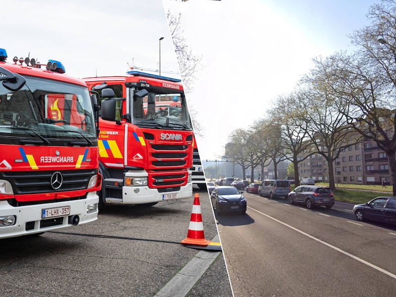 In een appartementsgebouw op de Charles de Costerlaan op linkeroever zorgde een vergeten potje voor rookontwikkeling