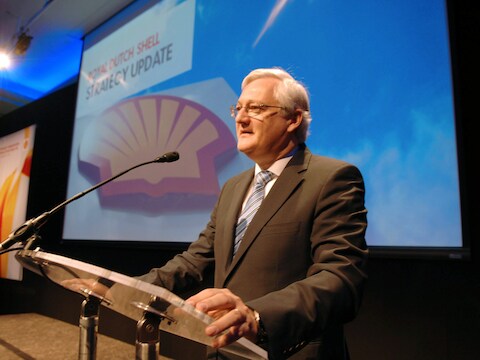 Shell-topman Peter Voser.