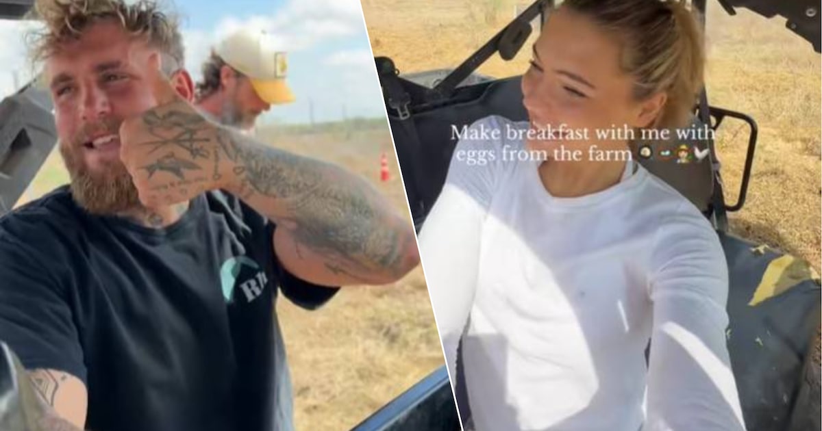 KIJK. Dolblije Jutta Leerdam ruilt luxebestaan even in voor boerderijleven met Jake Paul: “Waarom zi