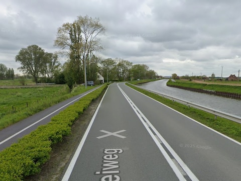 De Keiweg in Oudenburg.