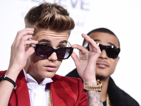 Popster Justin Bieber