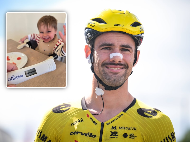 “Voorbije maand meer met Jonas Vingegaard bezig geweest dan met mijn zoon”: contractverlenging en tweede kind op komst voor Victor Campenaerts