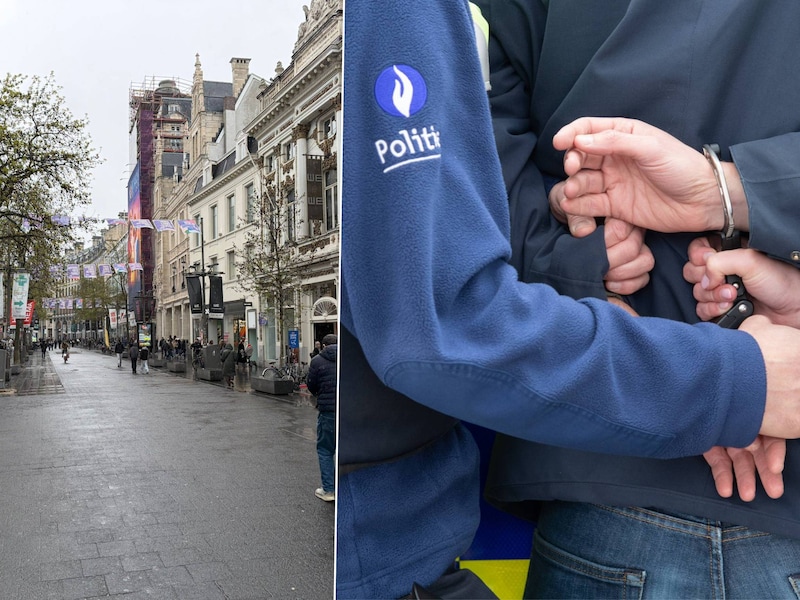 Voor 420 euro aan kleding in tas gestopt: man en vrouw betrapt op winkeldiefstal op Meir