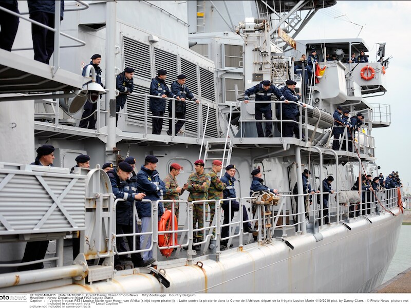 Archiefbeeld van de Belgische marine.