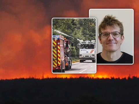De natuurbrand in de Hoge Venen raast voort. Expert Jan Baetens (UGent) biedt versterking in het rampgebied.