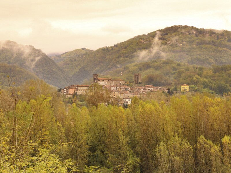 Een dorpje in de Italiaanse streek Garfagnana, het epicentrum van de aardbeving.