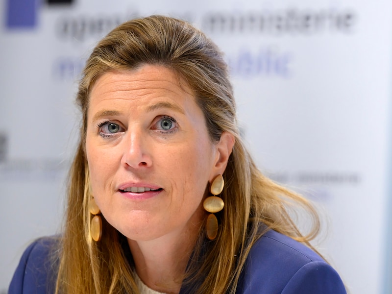 Minister van Justitie Annelies Verlinden (CD&V).