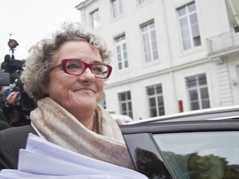 Minister van Werk Monica De Coninck (sp.a).