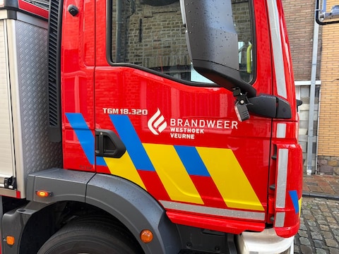 De brandweer moest de dame uit de wagen bevrijden (illustratiebeeld).