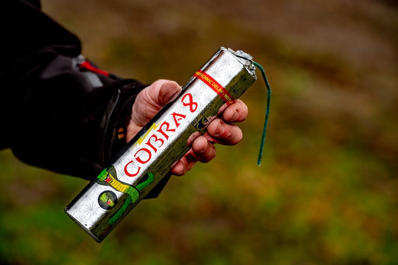 Voorbeeld van Cobra vuurwerk