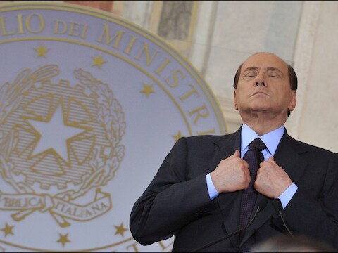 Silvio Berlusconi.