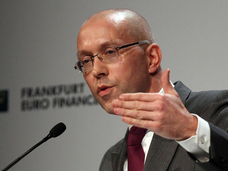 Bestuurder Jörg Asmussen van de Europese Centrale Bank.
