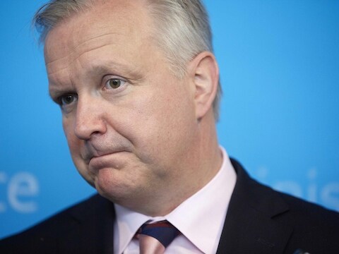 EU-commissaris voor Economie en Monetaire Zaken Olli Rehn.