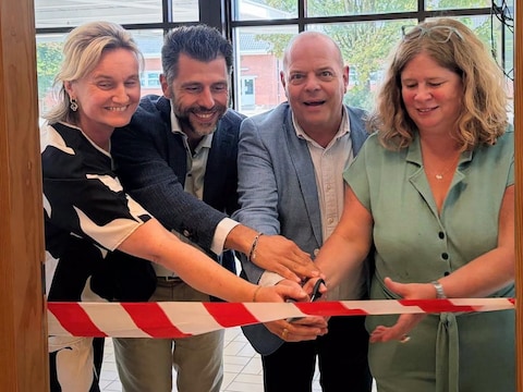 De nieuwe klassen werden aan de start van het schooljaar officieel geopend
