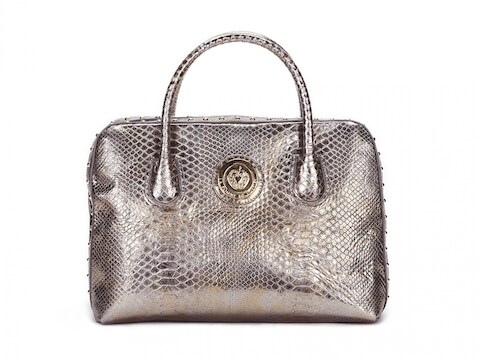 Lederen handtas 'Confetti Colli' - La Pomme de Loveley € 495.