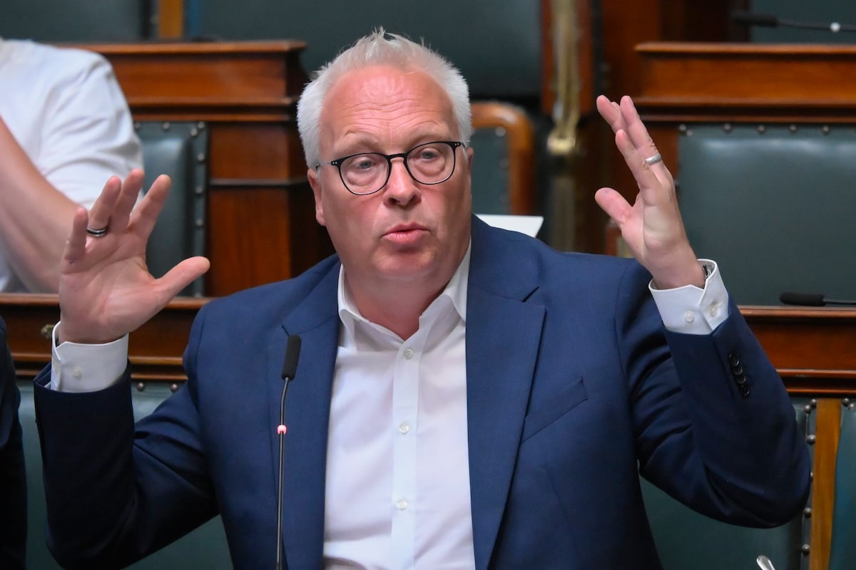 El diputado del PVDA, Peter Mertens.