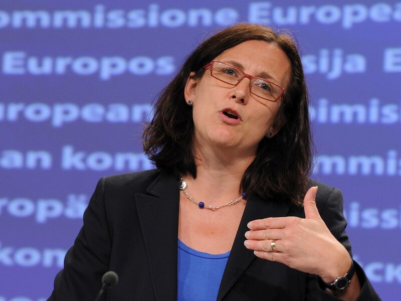 Bevoegd EU-commissaris Cecilia Malmström.