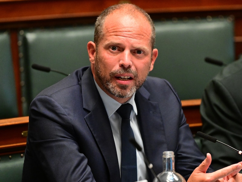Minister van Defensie Theo Francken (N-VA). 