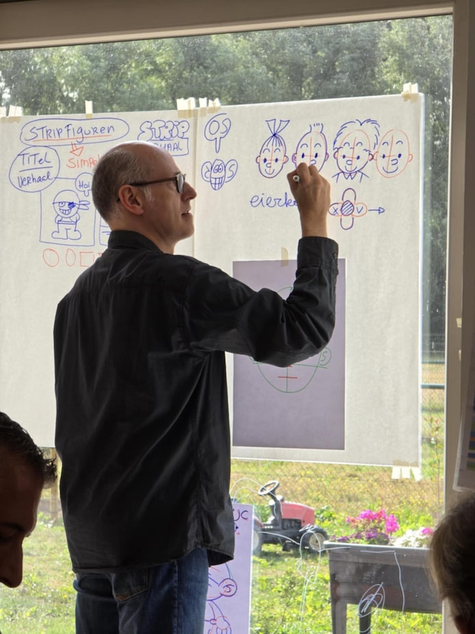 Urbanus-striptekenaar Steven De Rie geeft workshop | Lokeren | hln.be