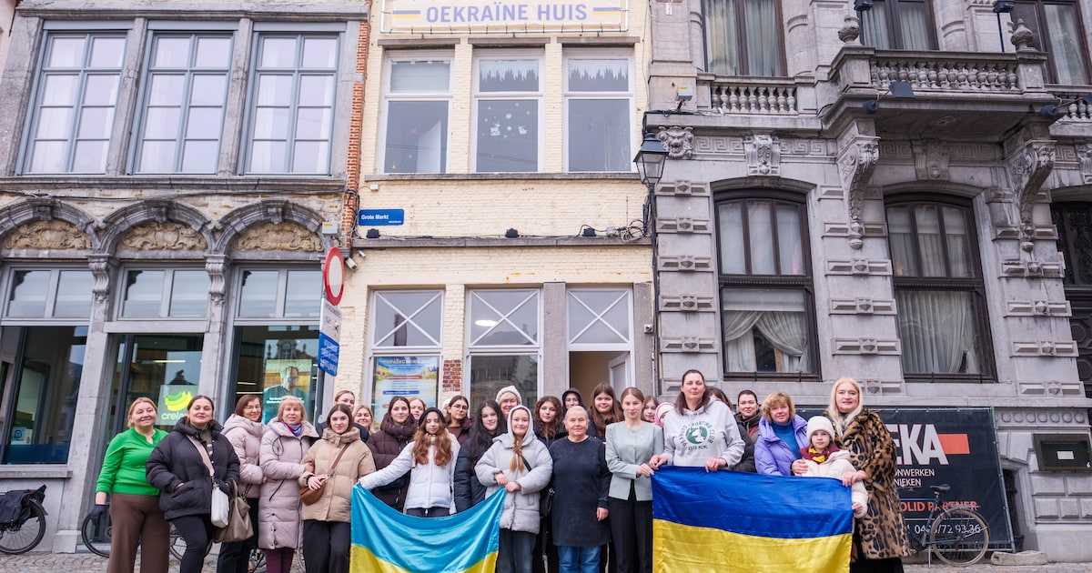 “Het raakte mijn hart”: Oekraïense jongeren voelden veel steun in België, maar willen vanavond na hu