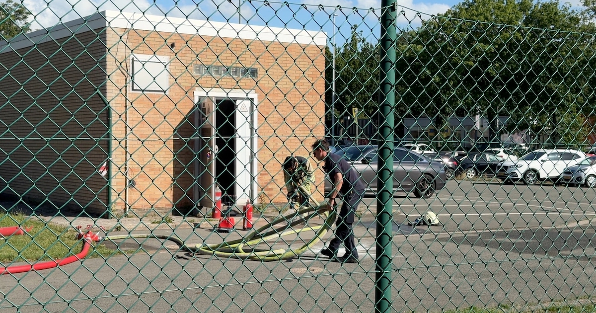 Kazerne in Sint-Kruis even zonder stroom na brand in hoogspanningskast