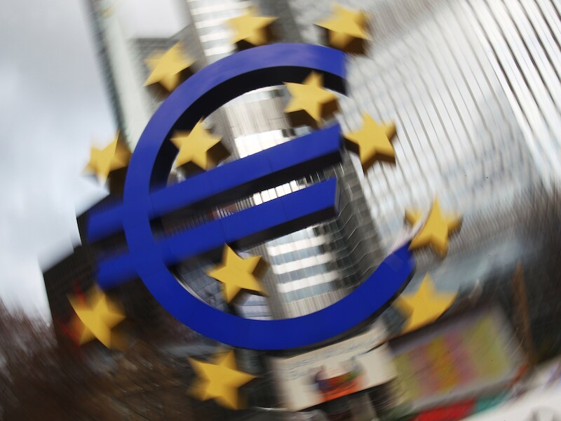De hoofdzetel van de ECB in Frankfurt.