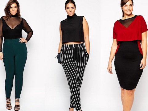 Je kan een legging dragen, maar met hoge taille. Dat geldt ook voor een kort topje. Een kokerrok zet je achterste in de verf.