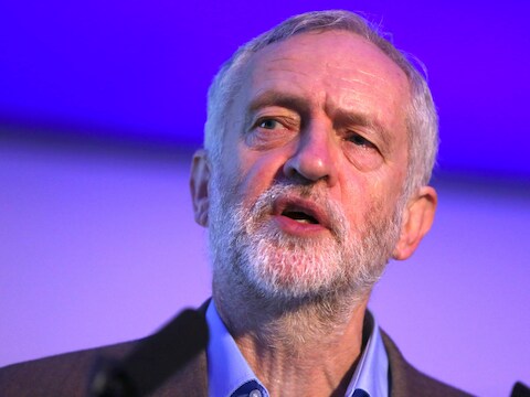 De leider van de Britse oppositie Jeremy Corbyn.