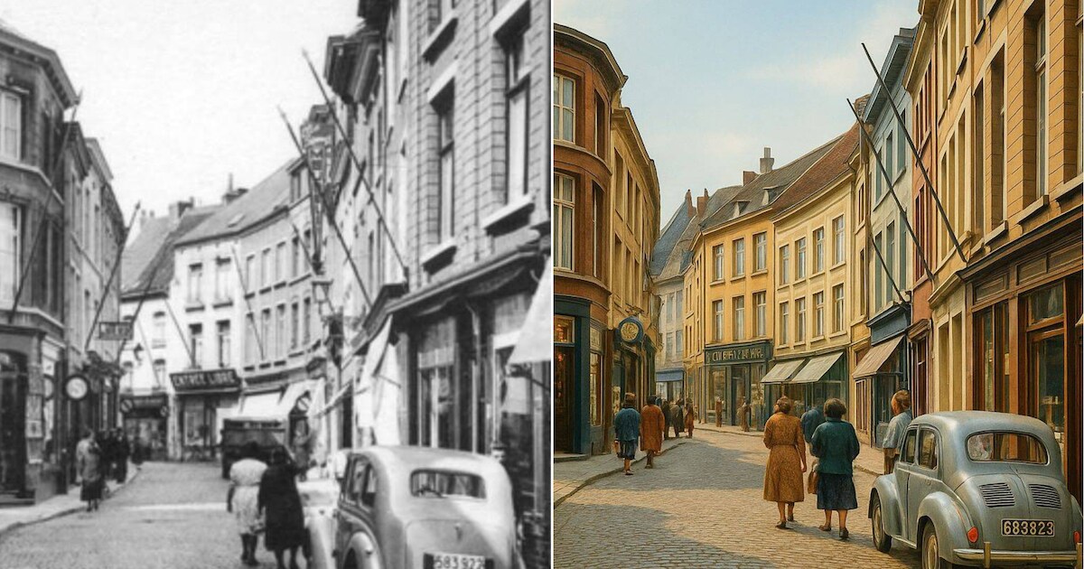 David en Wouter laten oude stadsfoto’s herleven dankzij AI: “Zo maken ...