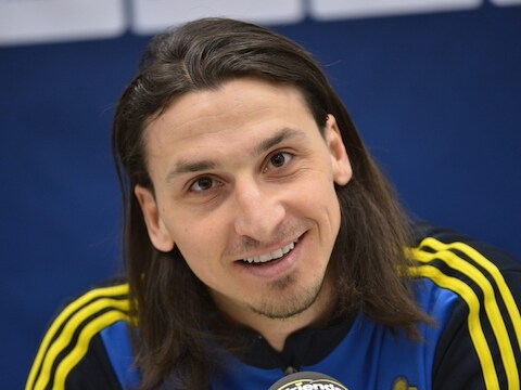 Zlatan Ibrahimovic.