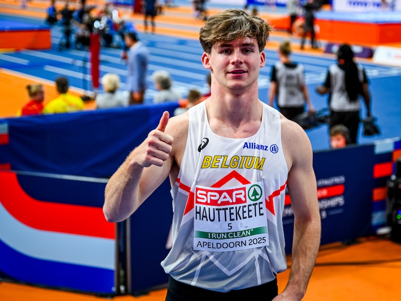 Jente Hauttekeete met evenaring van Belgisch record vijfde in zevenkamp: “Bijna de perfecte wedstrijd afgewerkt”