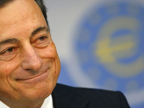 Mario Draghi, voorzitter van de Europese Centrale Bank.