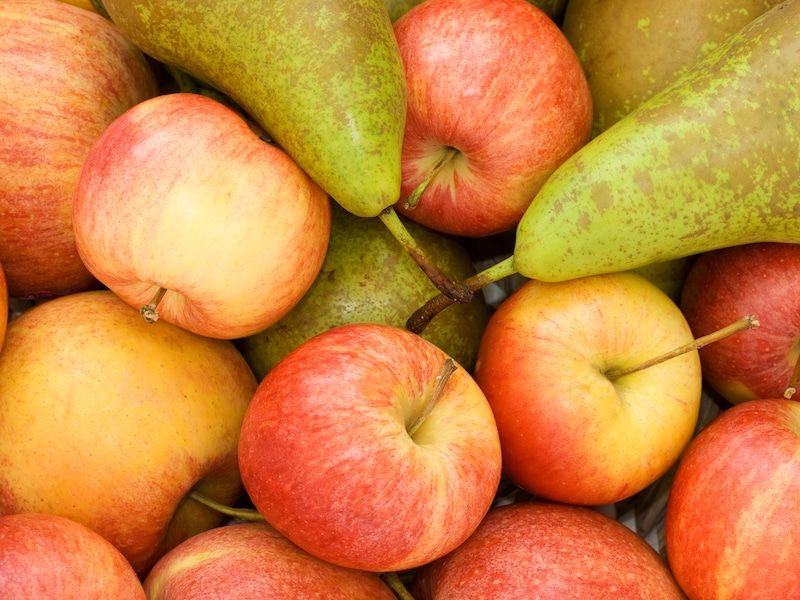 Minder appels en peren dit jaar door droge zomer en hagelbuien