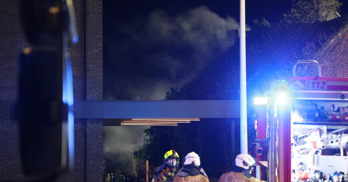 Opnieuw verdachte brand in Overmere: opslagruimte in vlammen opgegaan ...