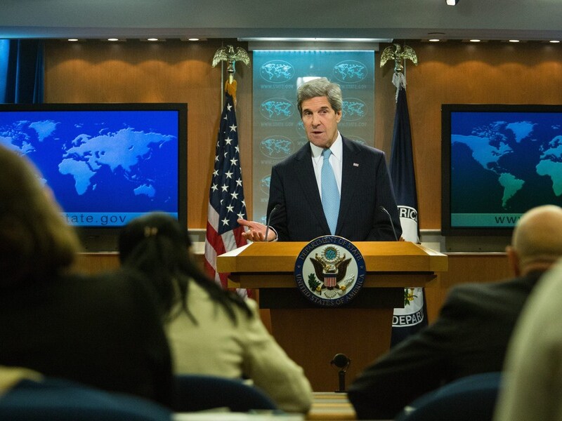 De Amerikaanse minister van Buitenlandse Zaken John Kerry presenteerde eerder deze week het rapport over de mensenrechten.