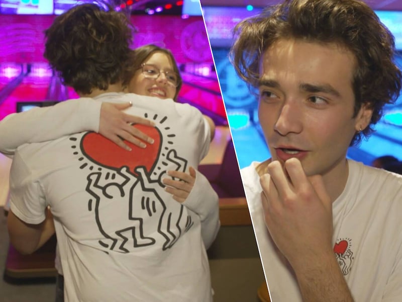 Aaron Blommaert ontmoet superfan