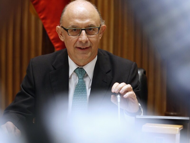 Minister van Financiën Cristobal Montoro.