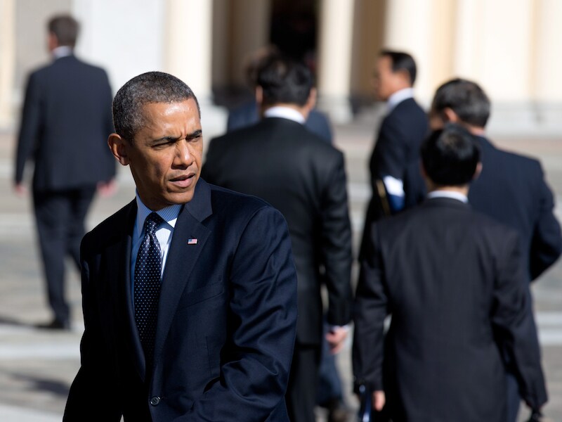 Obama op de G20-top.
