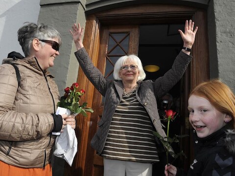 Peilingen geven een slecht resultaat aan voor Sigurdardottir.