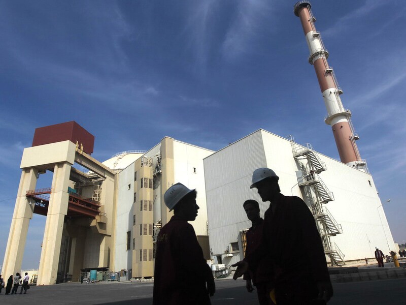 De kerncentrale in Busehr, in het zuiden van Iran.