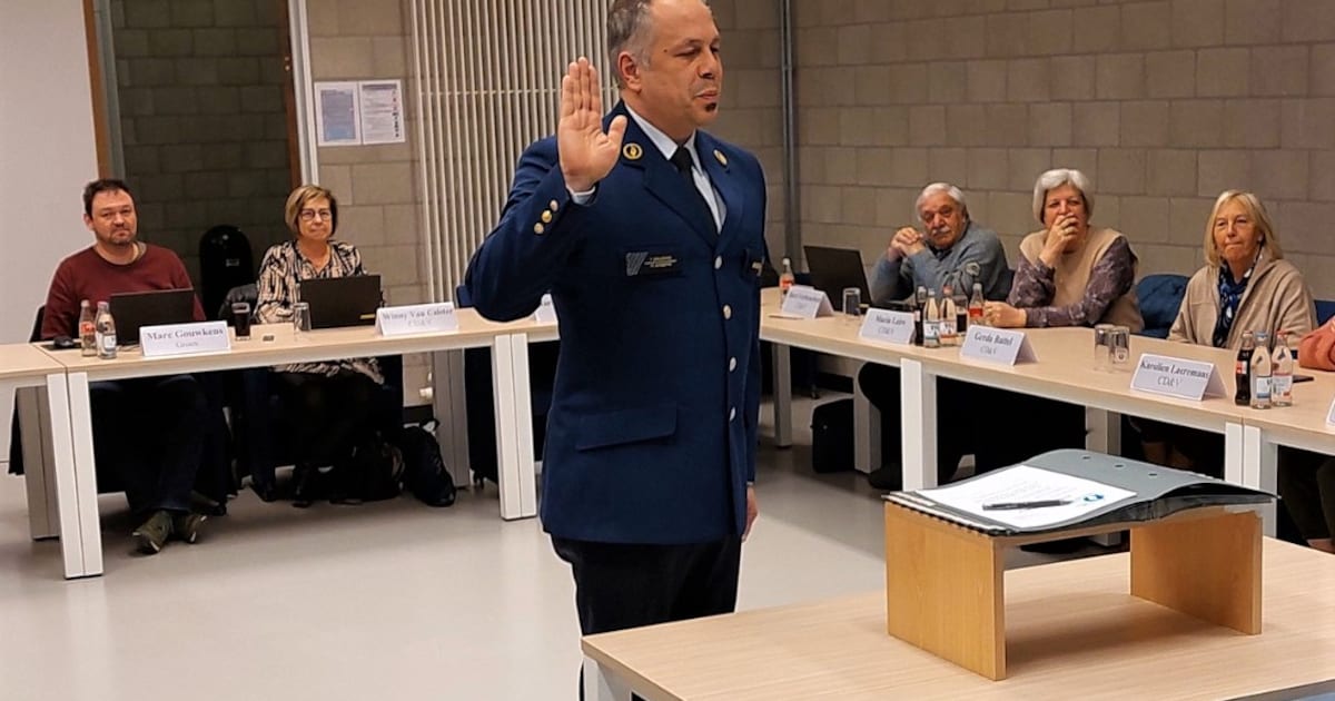 Tom Daelemans legt eed af als nieuwe korpschef van politie Zuiderkempen ...