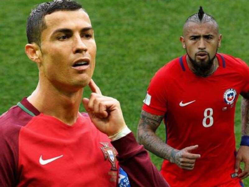 Arturo Vidal haalt uit naar 'wijsneus' Cristiano Ronaldo: "Voor mij bestaat hij niet"