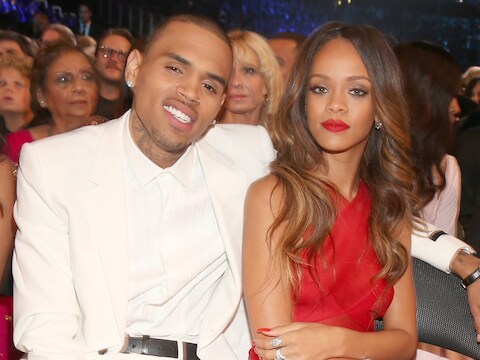 Chris Brown en Rihanna.