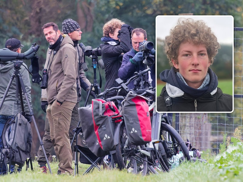 De tellers op telpost Kesselberg, Inzet: Ilias investeert veel in het vogels kijken
