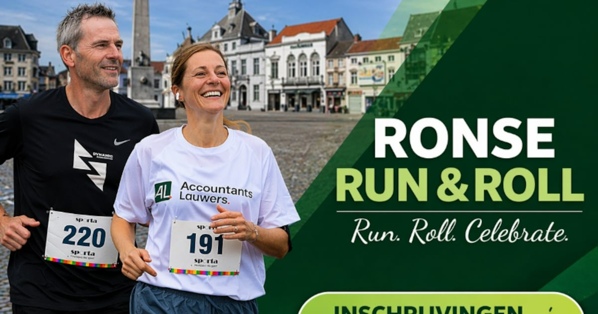 Inschrijvingen voor Ronse Run & Roll 2026 officieel geopend | Regio ...