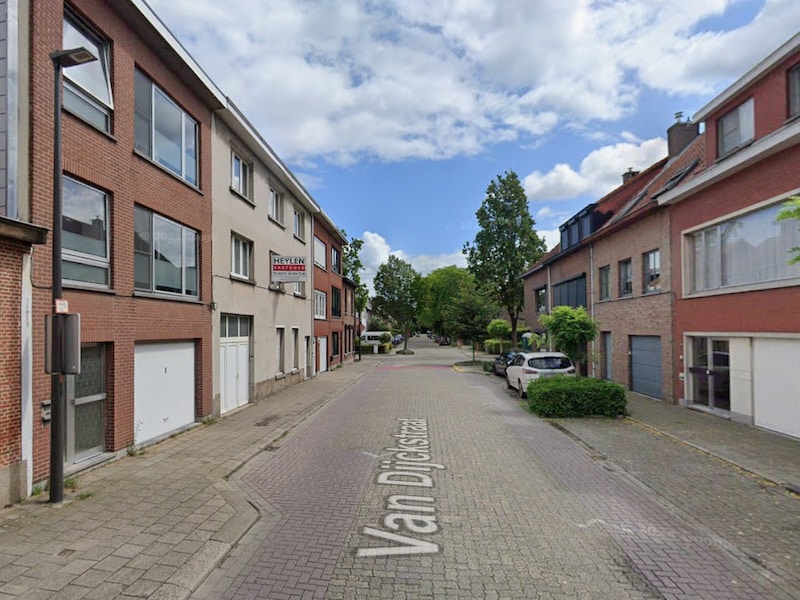 De Van Dijckstraat in Mortsel.
